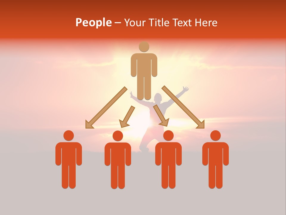 Black Horizontal Red PowerPoint Template