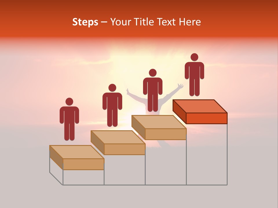 Black Horizontal Red PowerPoint Template