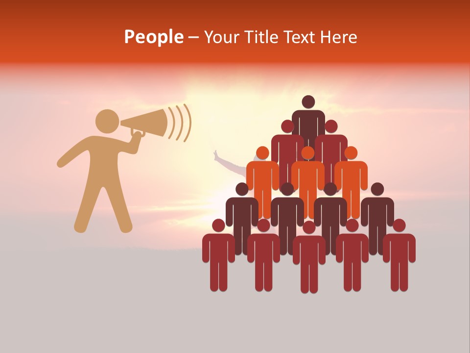 Black Horizontal Red PowerPoint Template