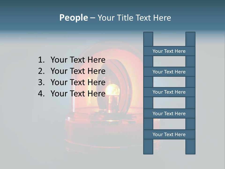 Smoke Rescue Safety PowerPoint Template