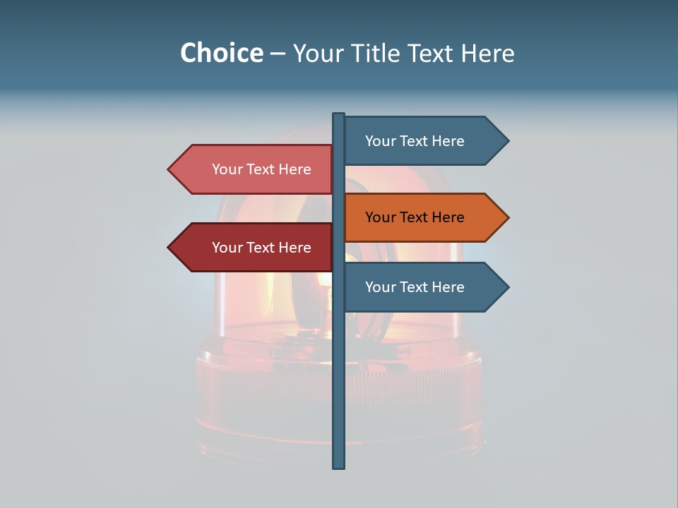 Smoke Rescue Safety PowerPoint Template