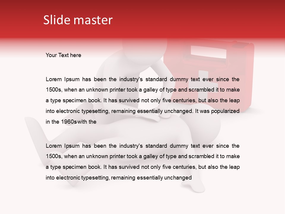 Life Chest Dead PowerPoint Template