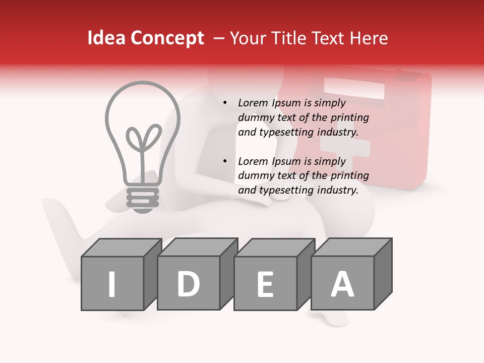 Life Chest Dead PowerPoint Template