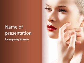 Body Clean Background PowerPoint Template