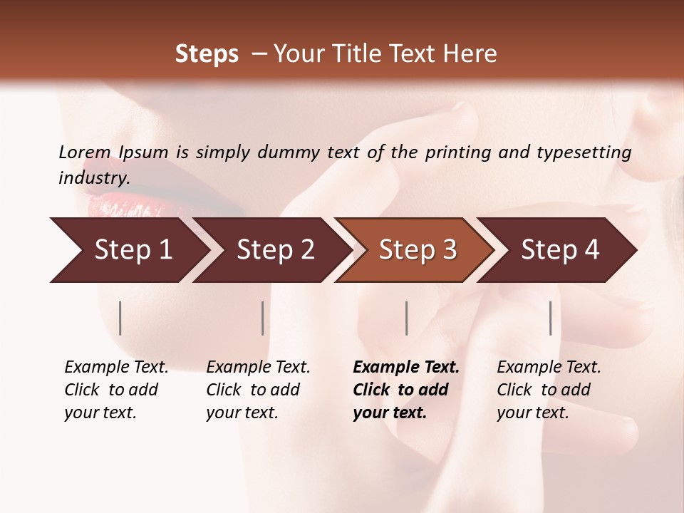 Body Clean Background PowerPoint Template