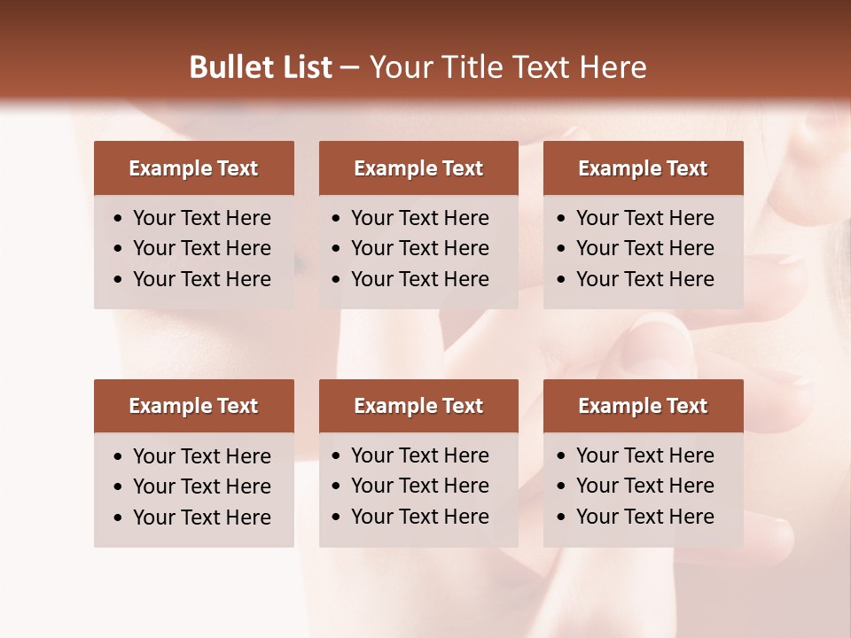 Body Clean Background PowerPoint Template