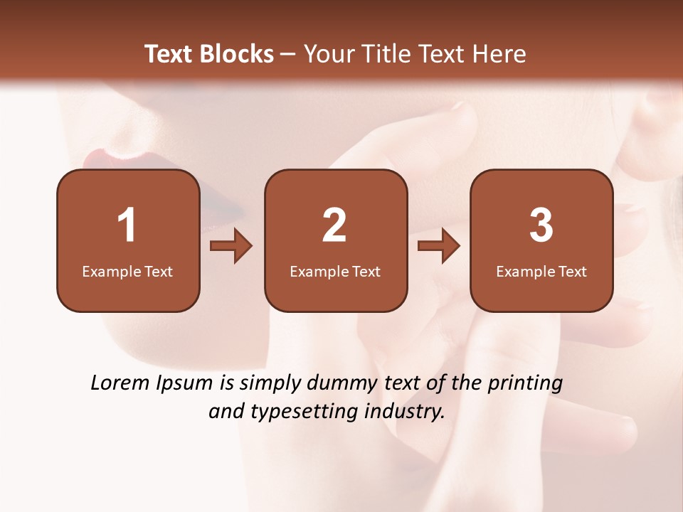 Body Clean Background PowerPoint Template