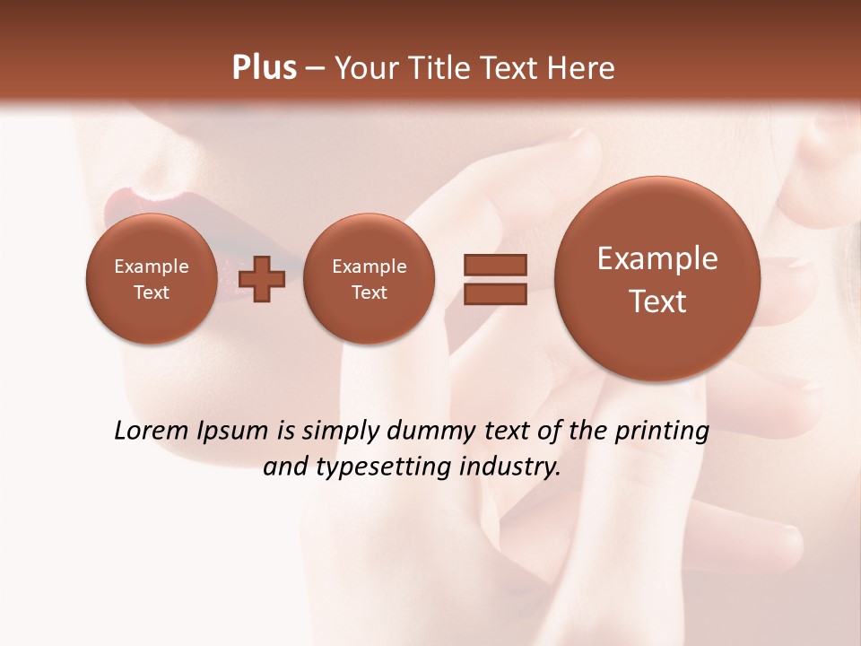 Body Clean Background PowerPoint Template
