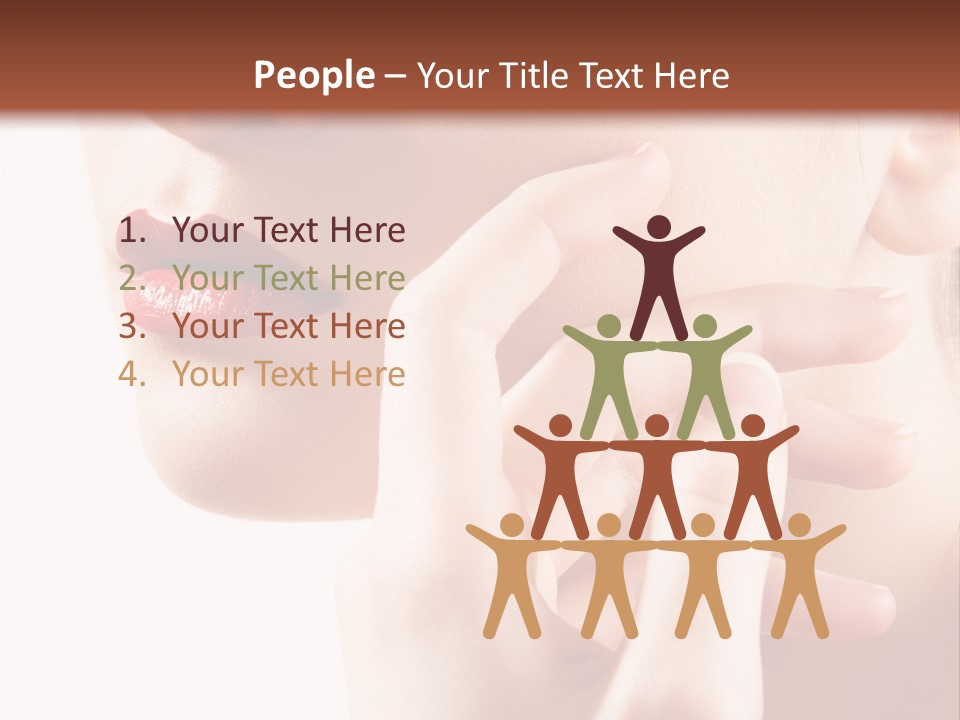 Body Clean Background PowerPoint Template