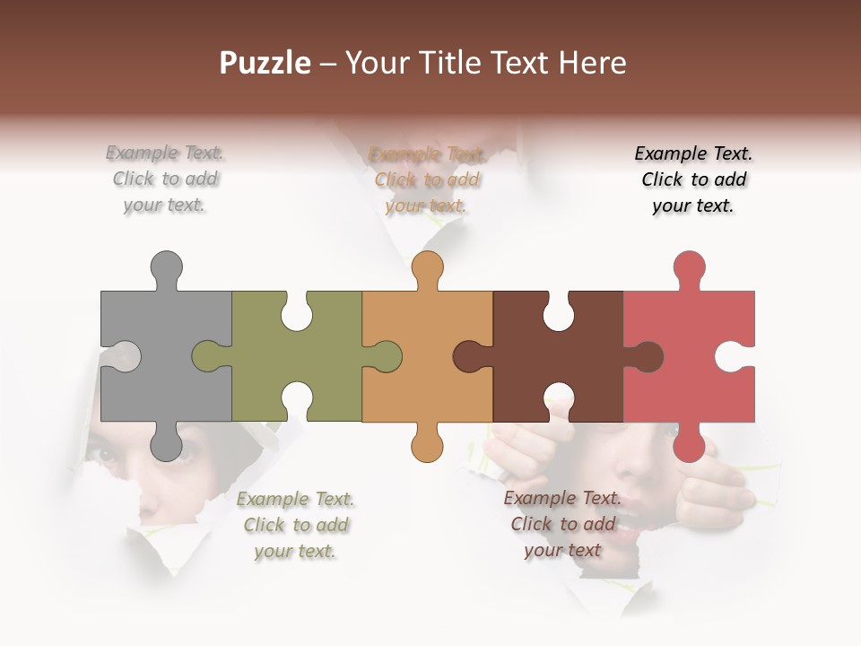 Fear Curiosity Spy PowerPoint Template