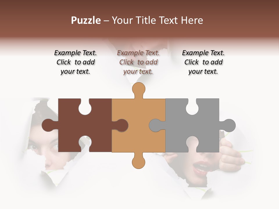 Fear Curiosity Spy PowerPoint Template