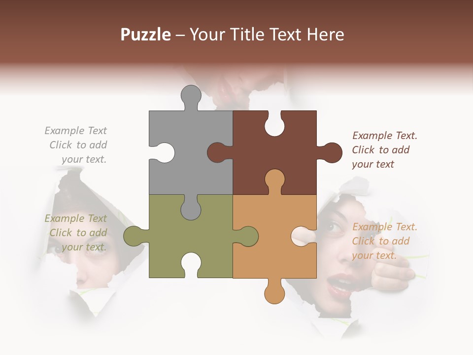 Fear Curiosity Spy PowerPoint Template