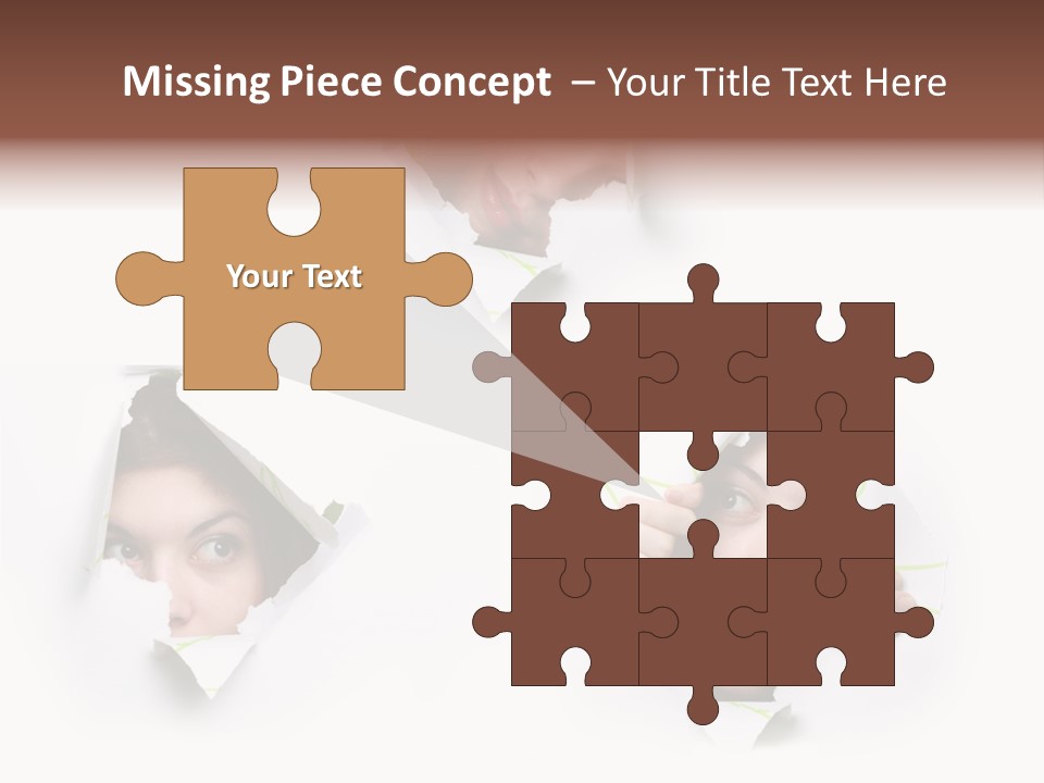 Fear Curiosity Spy PowerPoint Template