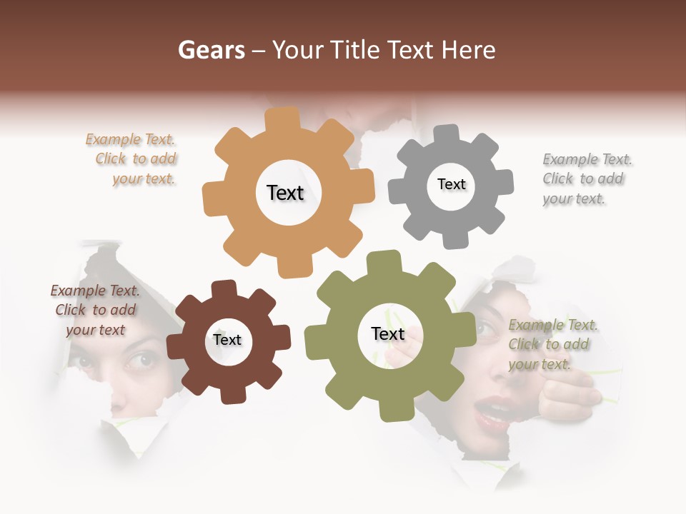 Fear Curiosity Spy PowerPoint Template