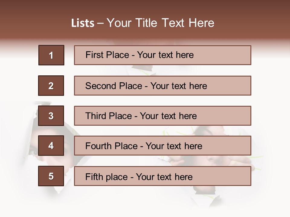 Fear Curiosity Spy PowerPoint Template