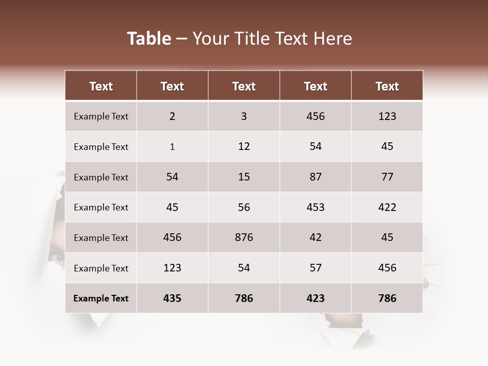 Fear Curiosity Spy PowerPoint Template