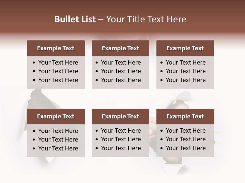 Fear Curiosity Spy PowerPoint Template