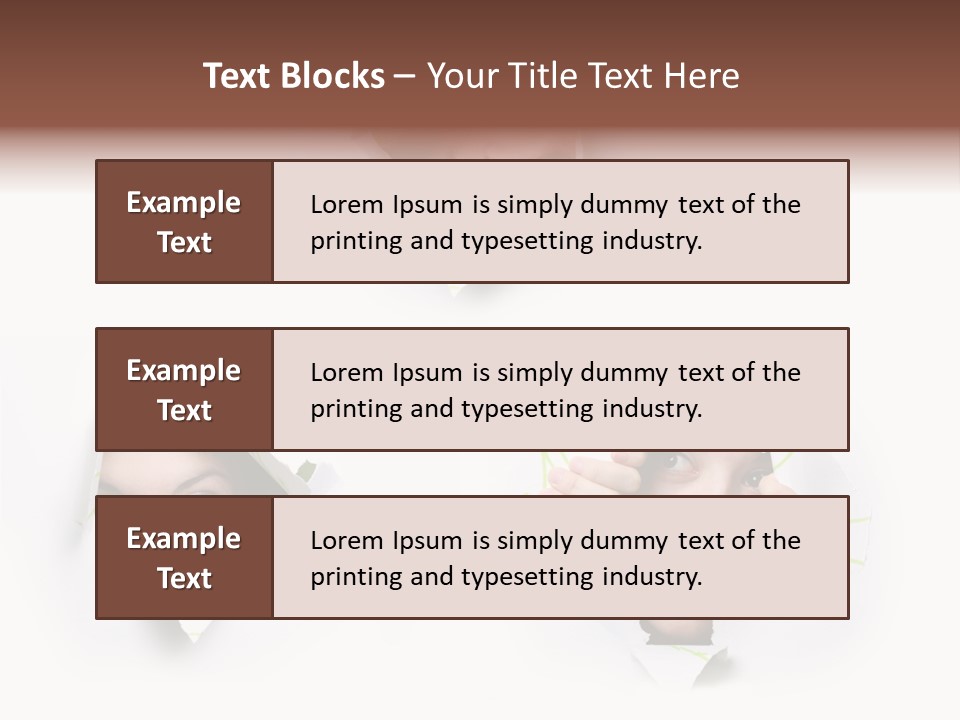 Fear Curiosity Spy PowerPoint Template