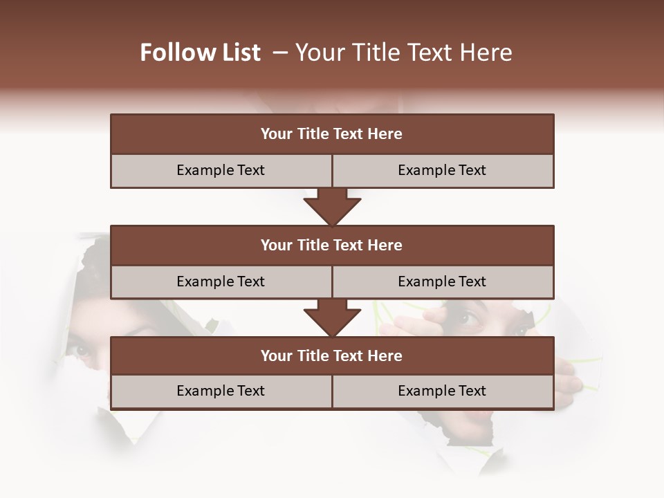 Fear Curiosity Spy PowerPoint Template