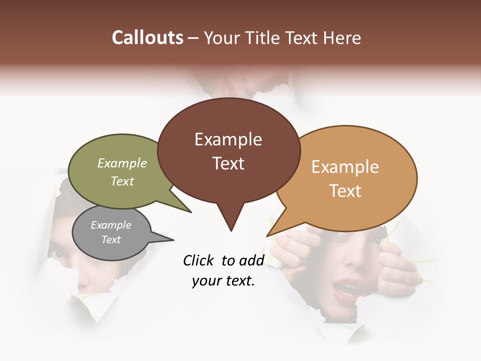 Fear Curiosity Spy PowerPoint Template