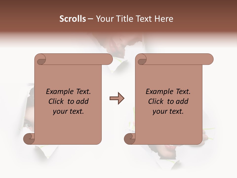 Fear Curiosity Spy PowerPoint Template