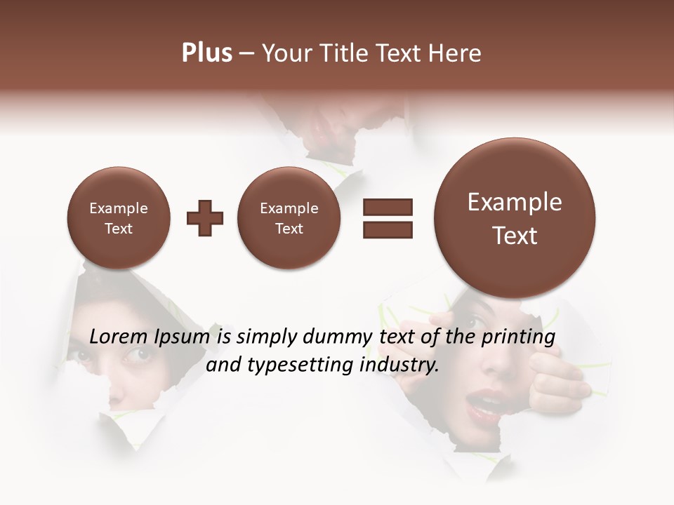Fear Curiosity Spy PowerPoint Template