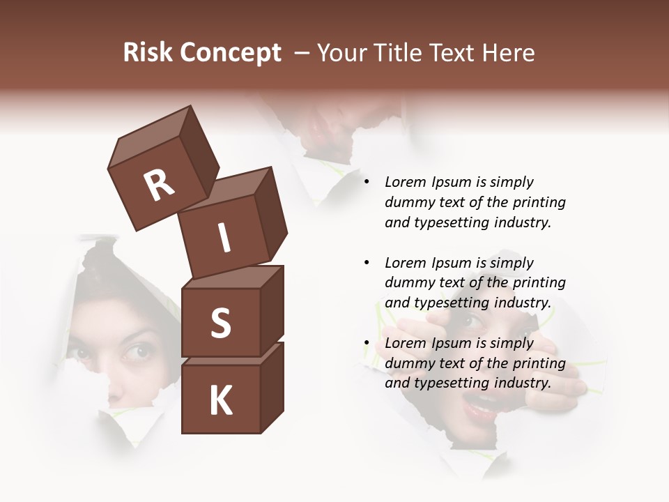 Fear Curiosity Spy PowerPoint Template