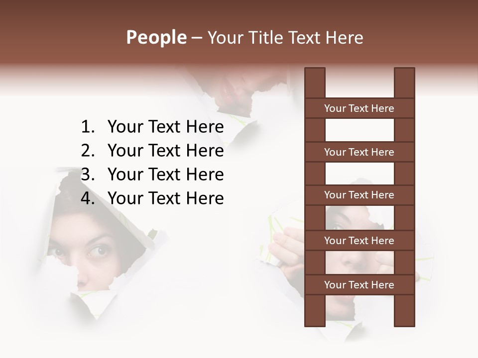 Fear Curiosity Spy PowerPoint Template