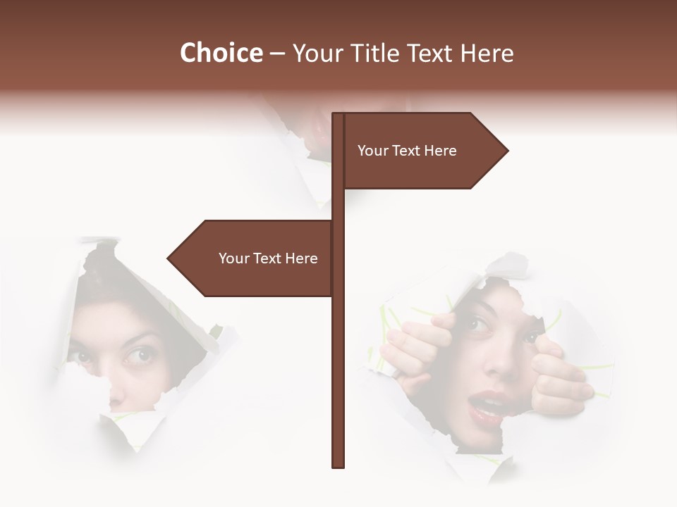 Fear Curiosity Spy PowerPoint Template