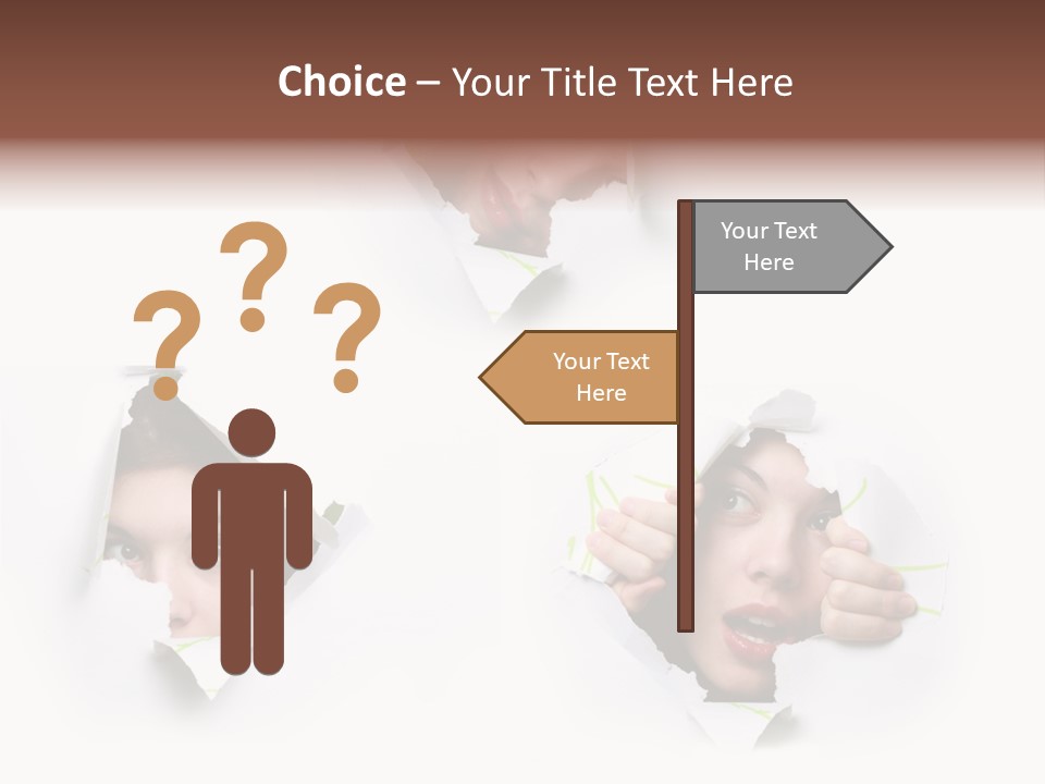 Fear Curiosity Spy PowerPoint Template