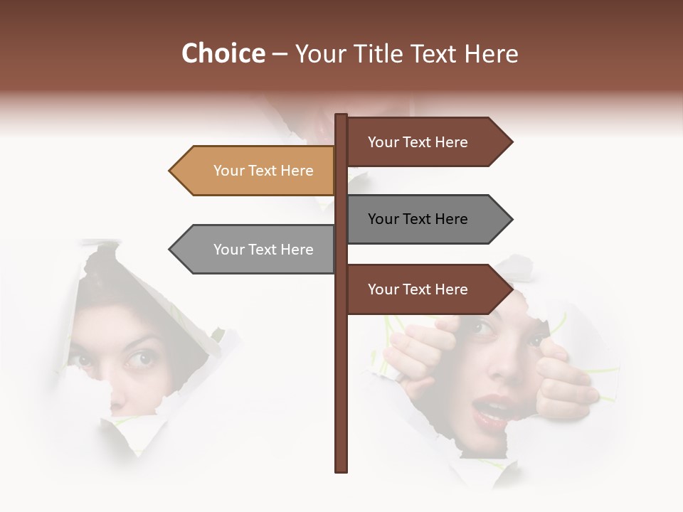 Fear Curiosity Spy PowerPoint Template