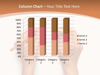 Showing Hand Erasing PowerPoint Template