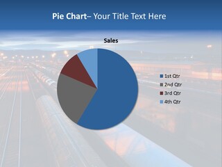 Freighttrain Sunrise Move PowerPoint Template