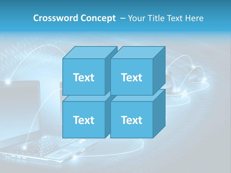 Space Info Staff PowerPoint Template