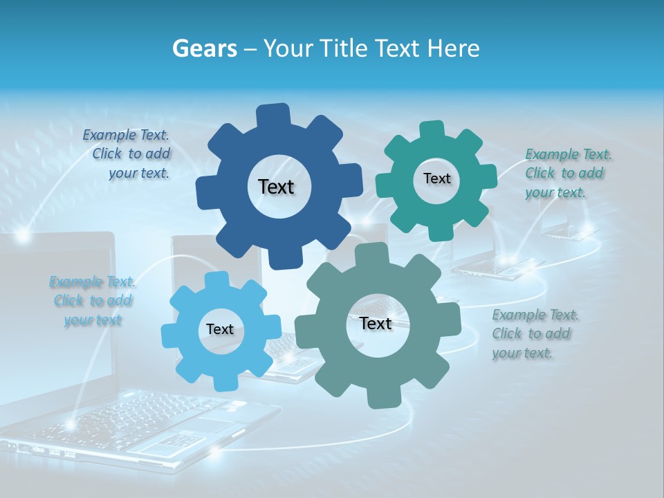 Space Info Staff PowerPoint Template