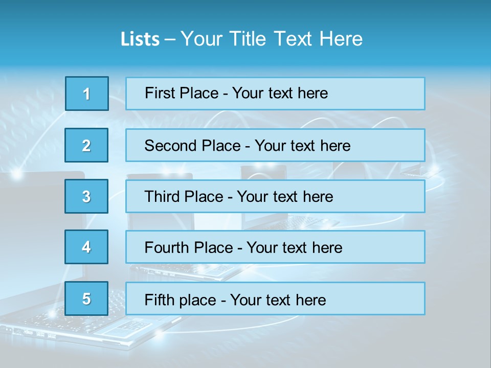 Space Info Staff PowerPoint Template