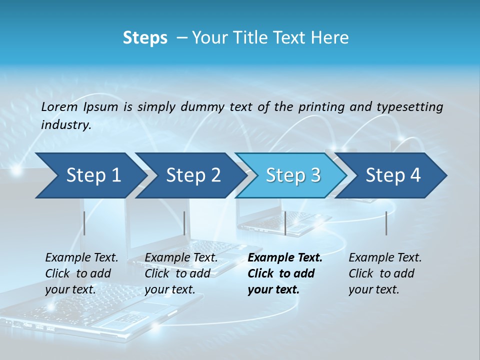 Space Info Staff PowerPoint Template
