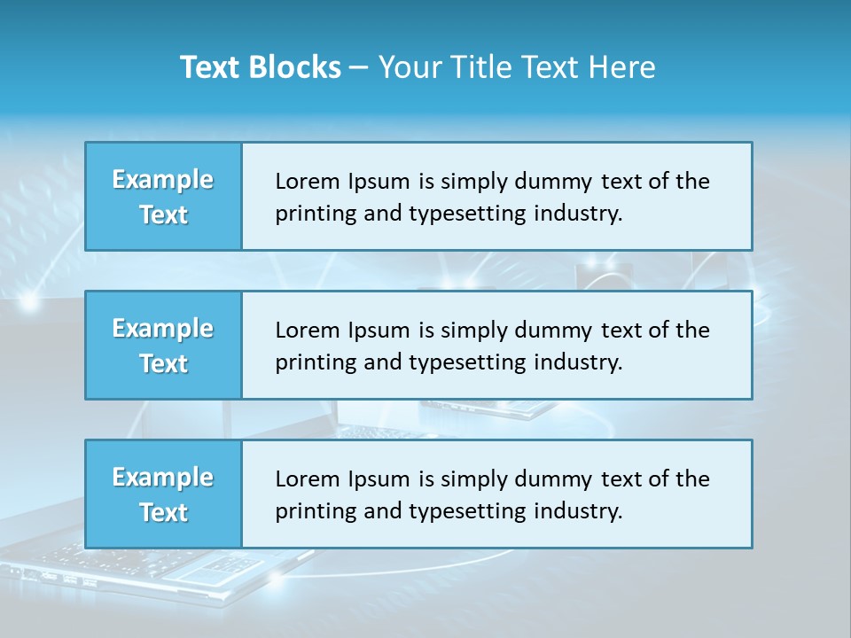 Space Info Staff PowerPoint Template
