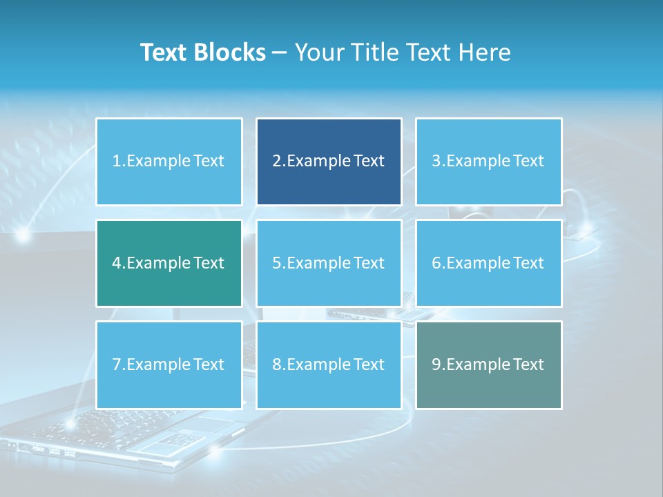 Space Info Staff PowerPoint Template