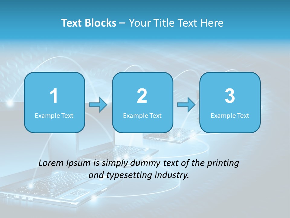 Space Info Staff PowerPoint Template
