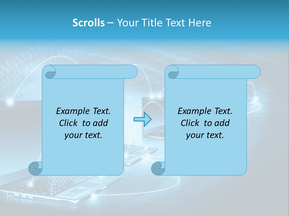 Space Info Staff PowerPoint Template