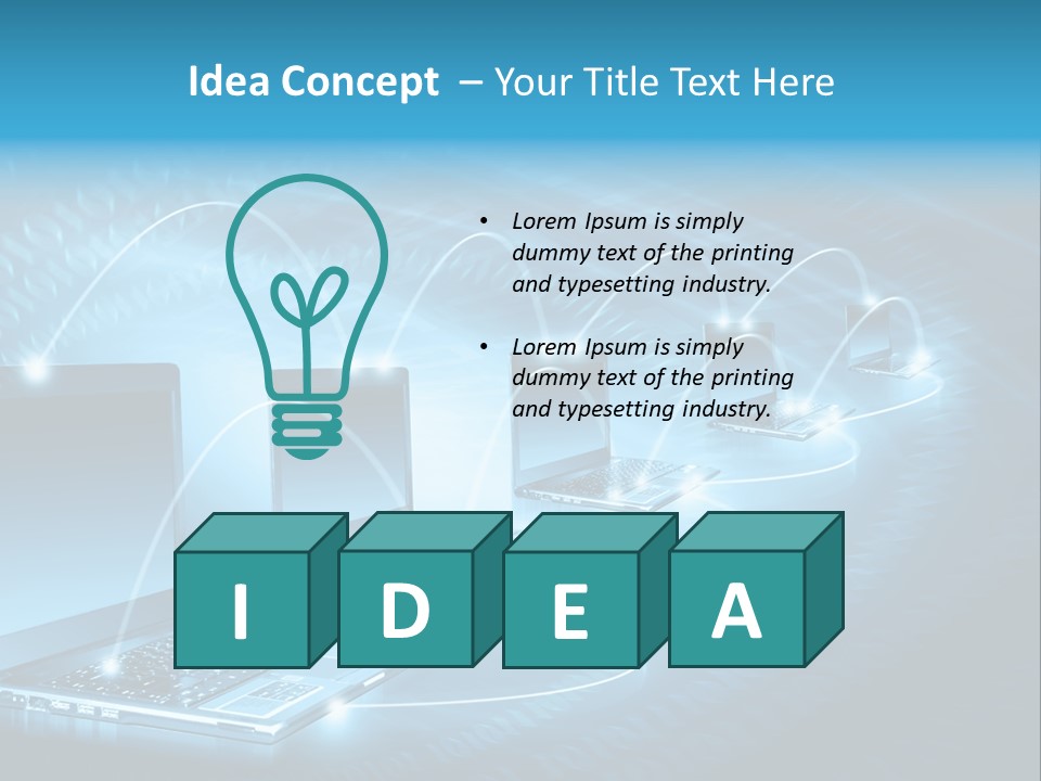 Space Info Staff PowerPoint Template