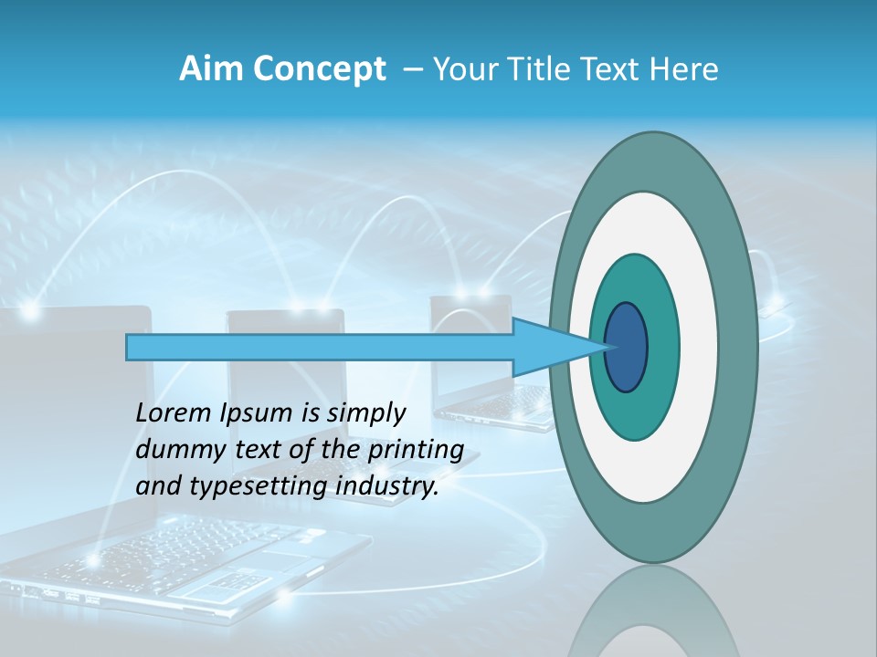 Space Info Staff PowerPoint Template