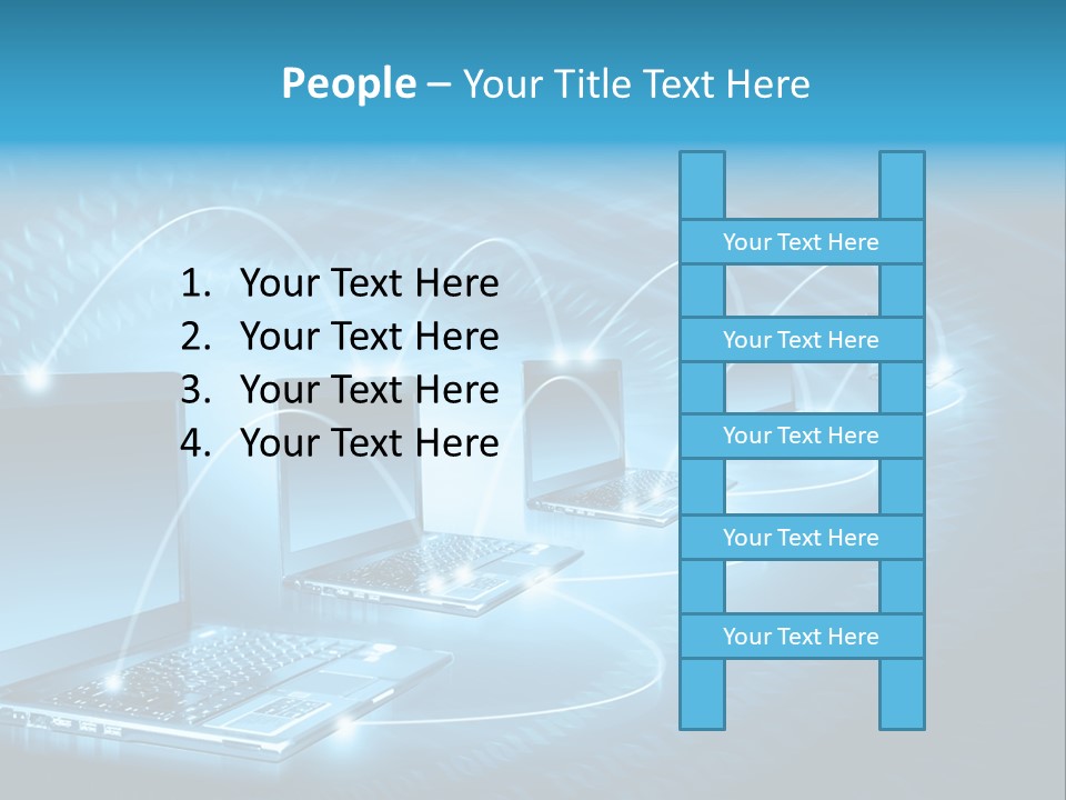 Space Info Staff PowerPoint Template
