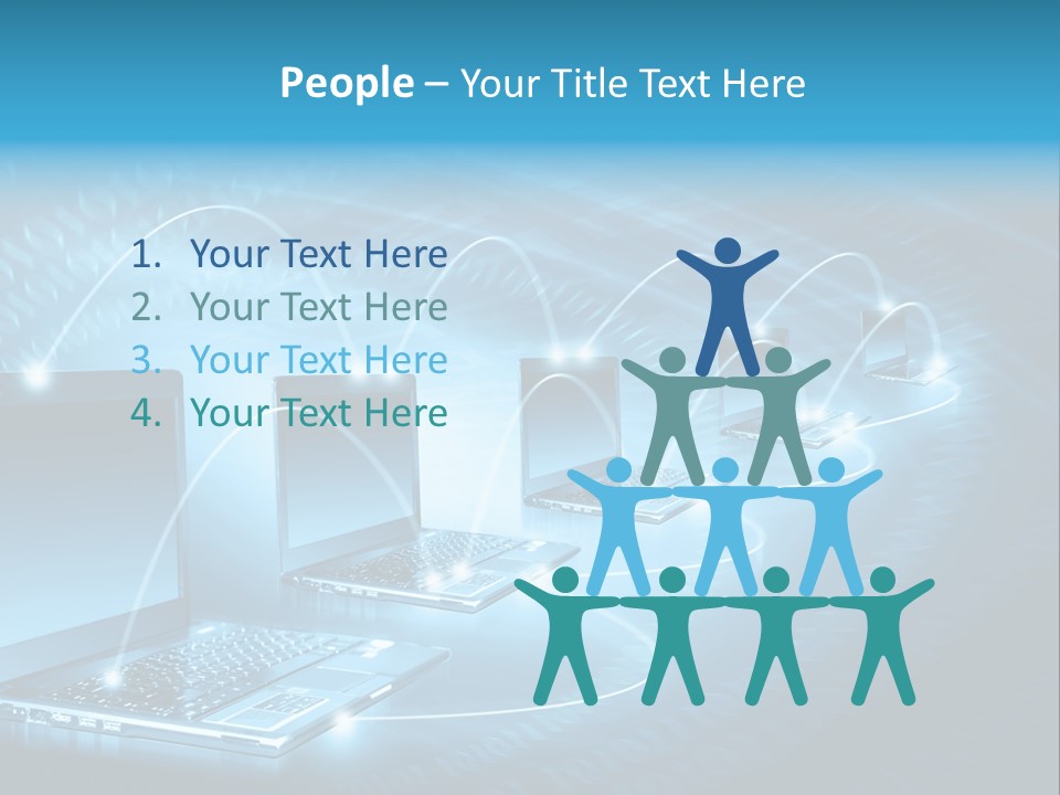 Space Info Staff PowerPoint Template