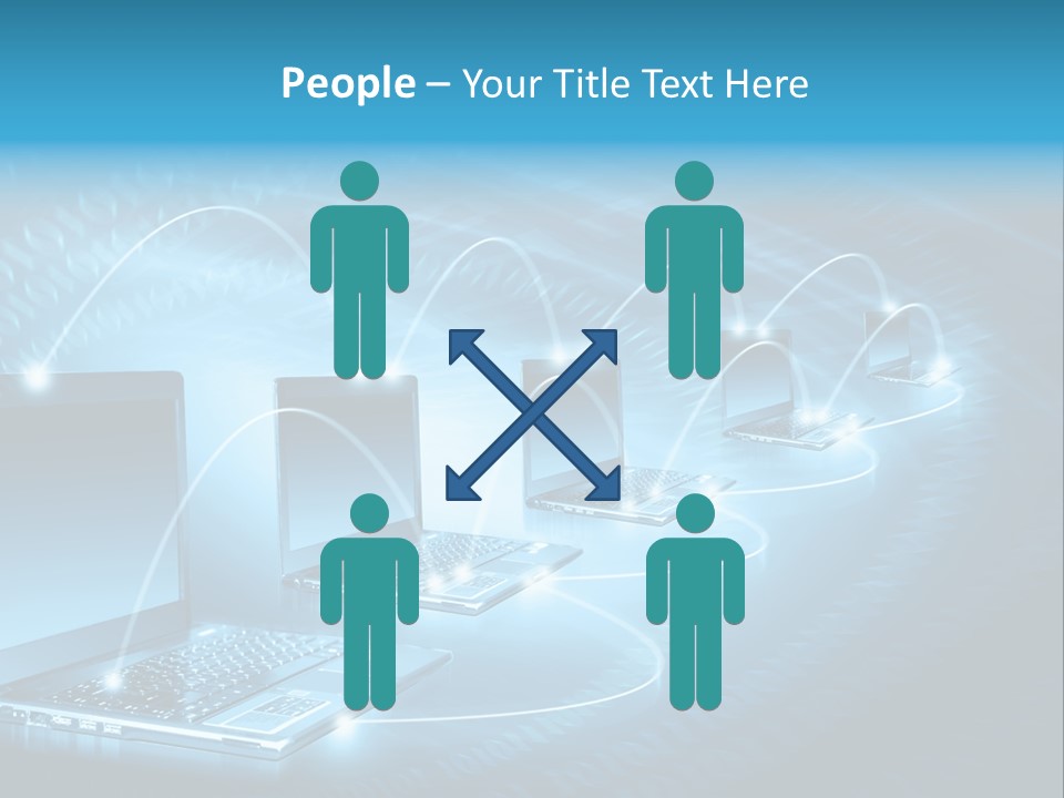 Space Info Staff PowerPoint Template