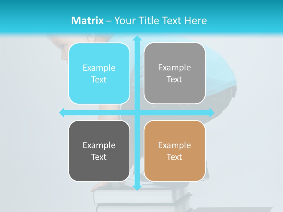 Tower Stack Kid PowerPoint Template