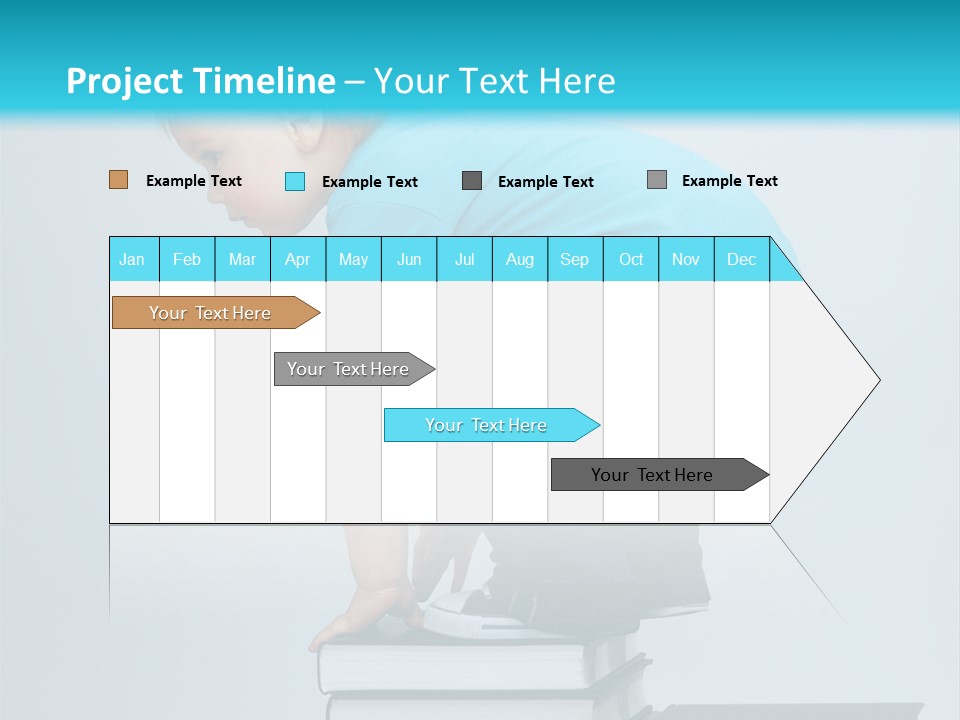 Tower Stack Kid PowerPoint Template