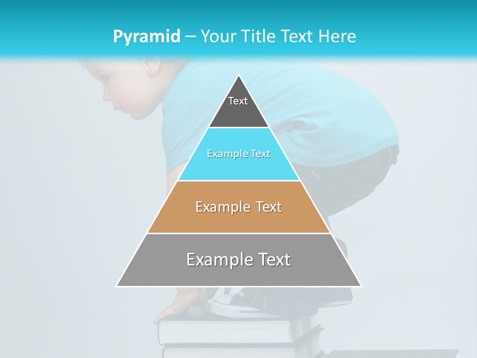 Tower Stack Kid PowerPoint Template