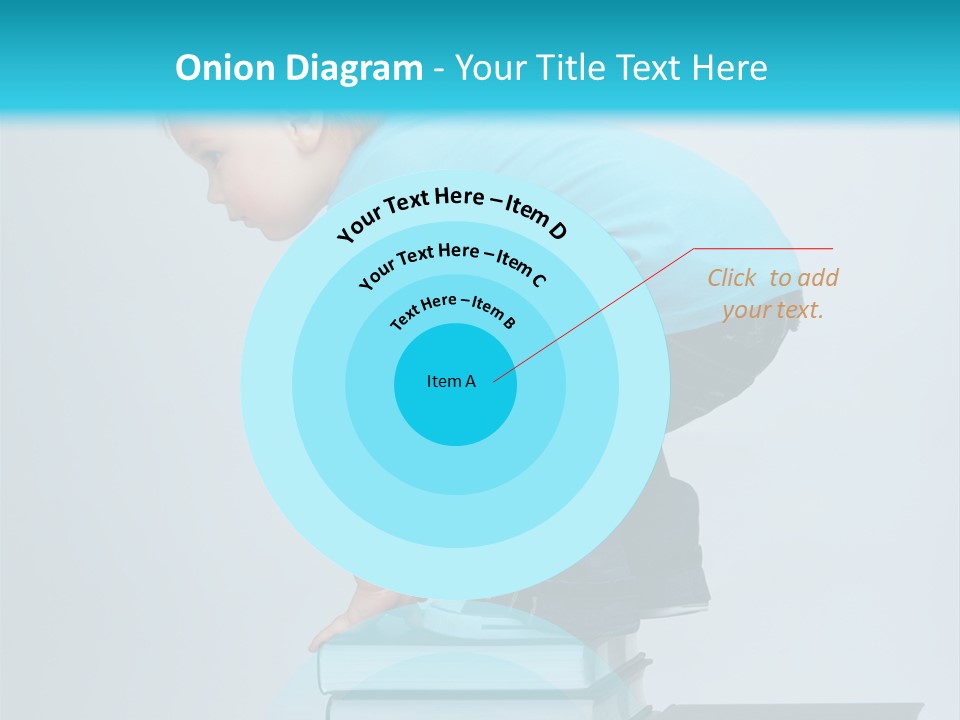 Tower Stack Kid PowerPoint Template